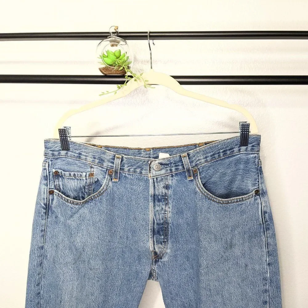 Levi's Light Blue Straight Jeans